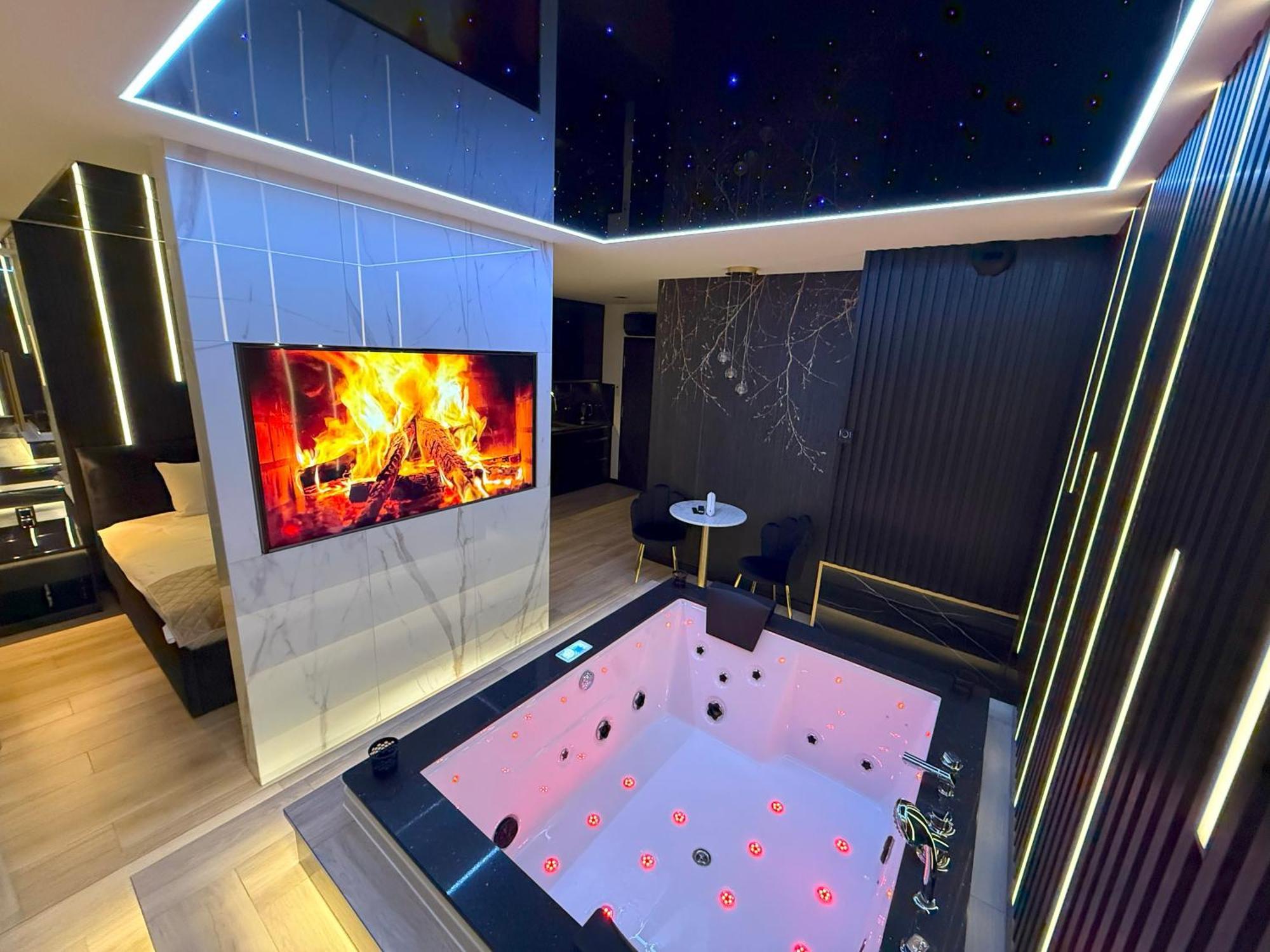 Wislane Tarasy 2 Vip Jacuzzi Apartamento Cracovia